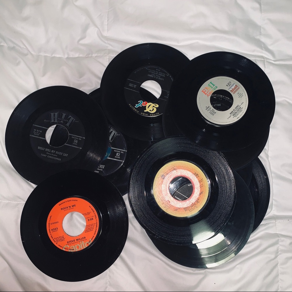 Mini Records For Wall Decor